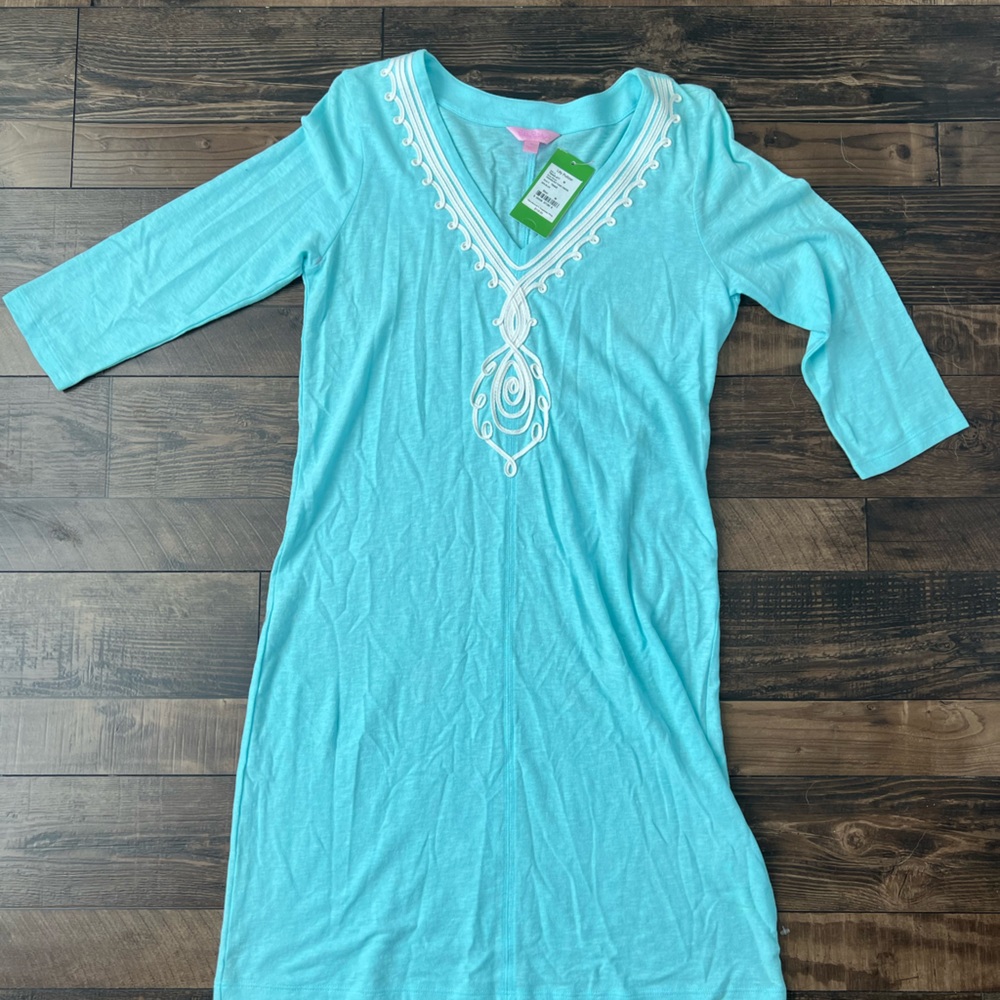 Tiffany Blue Lilly Knit Dress